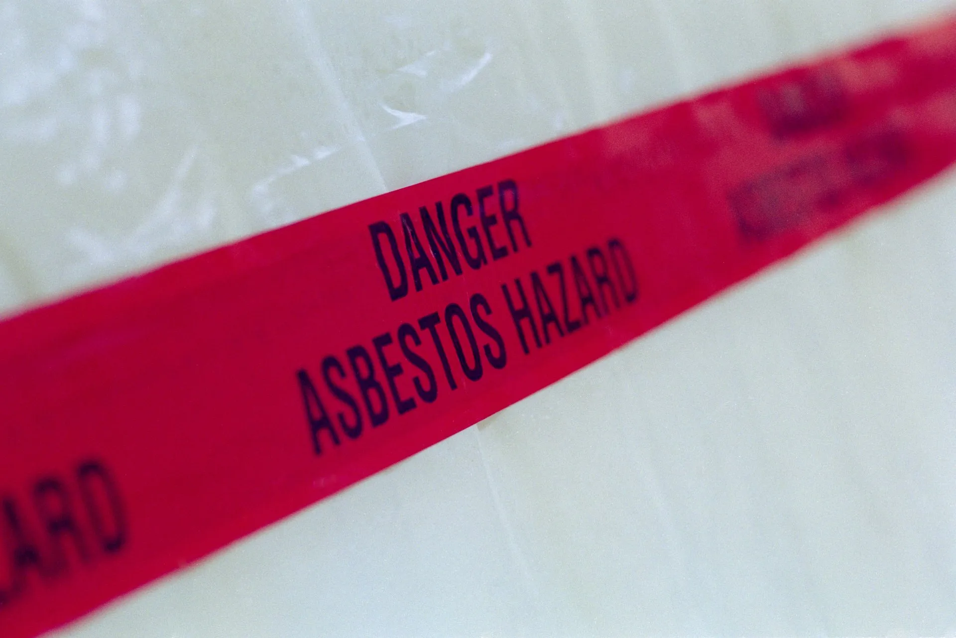 Asbestos removal safety equipment