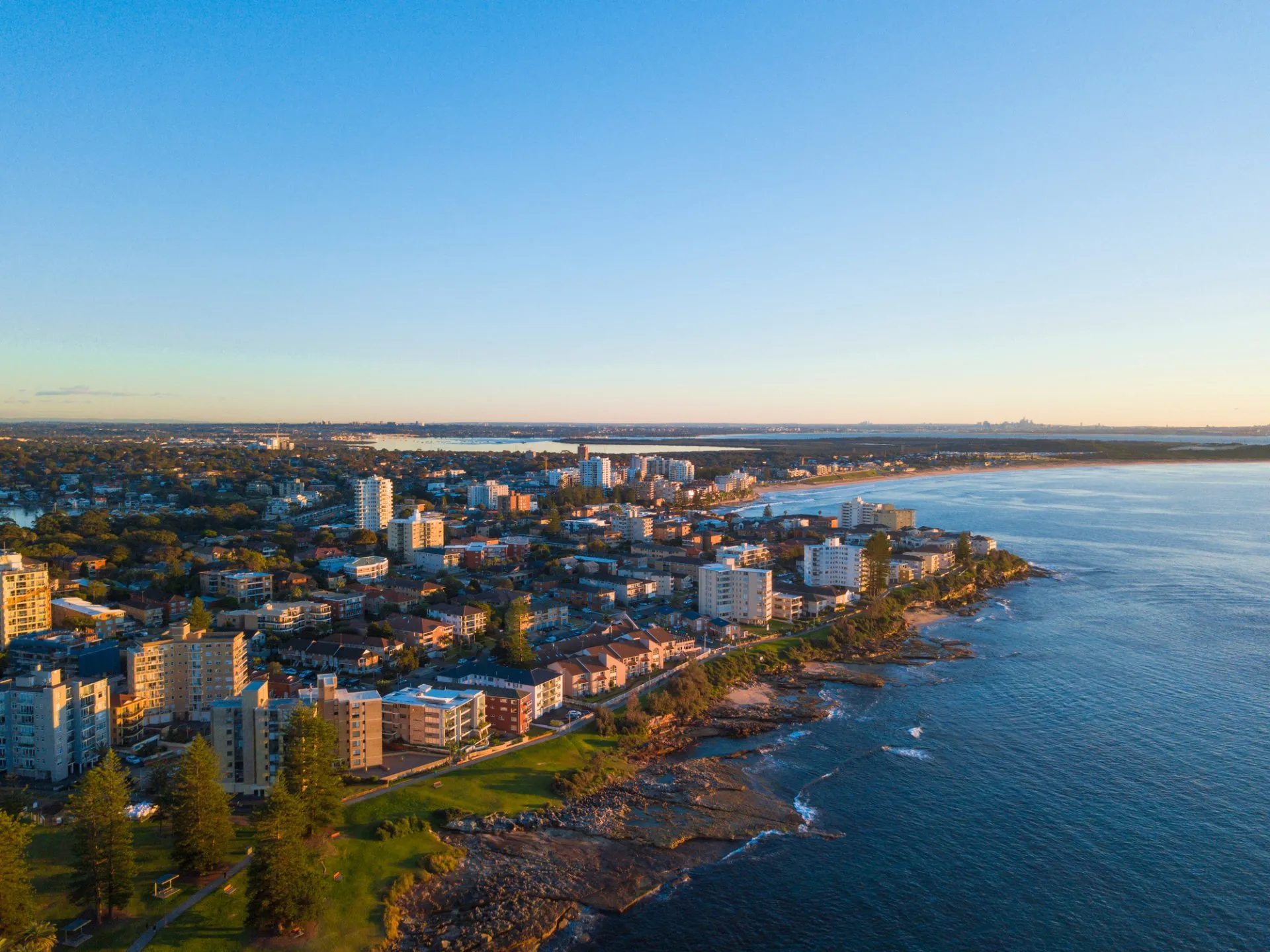 Sydney skyline view